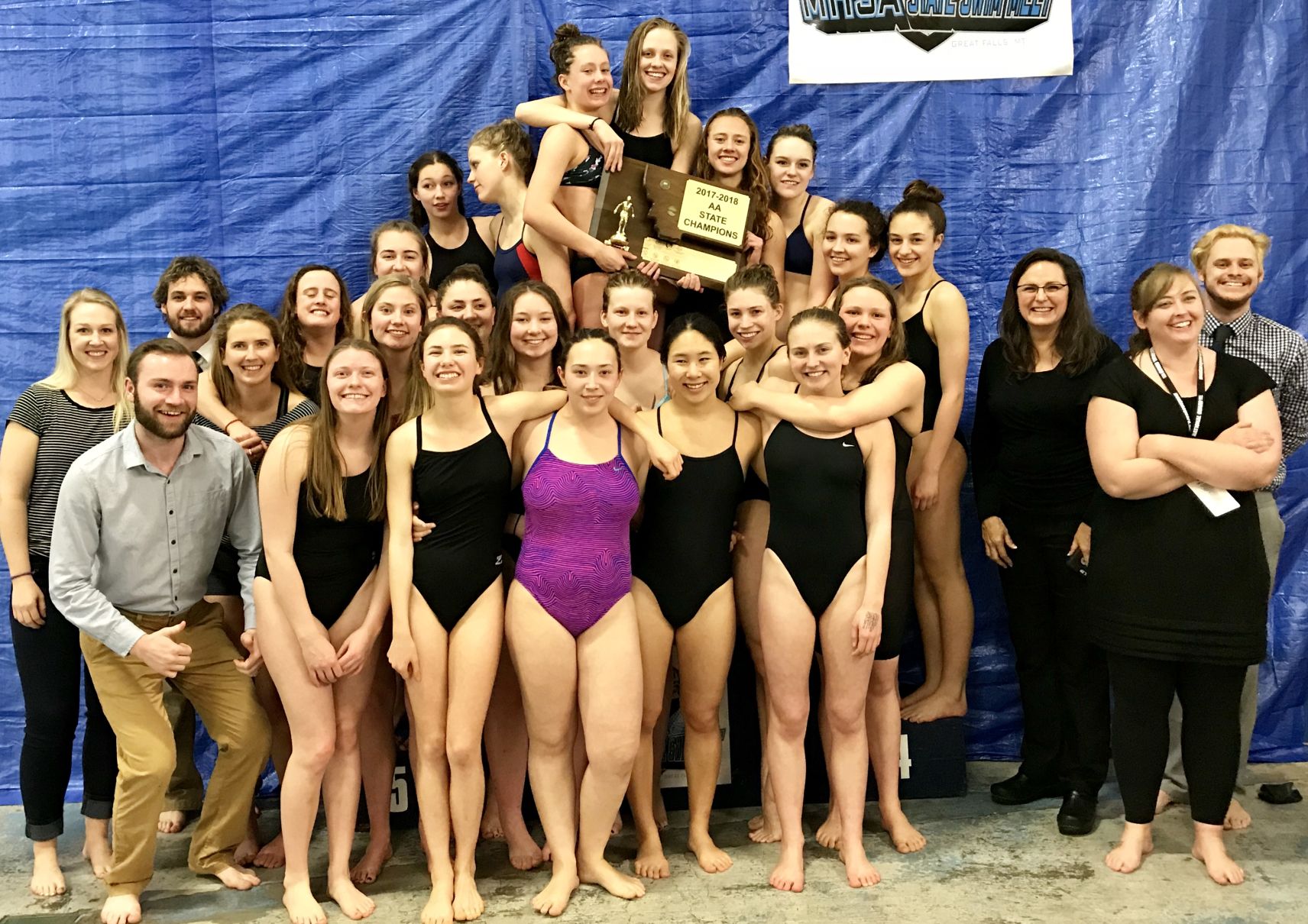 Class AA Girls Swimming - Hellgate Knights